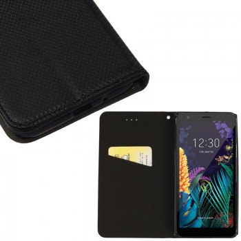 Telone smart magnet serijos atverčiamas dėklas - juodas (K30 2019)